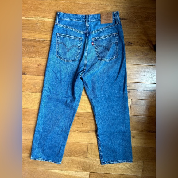 Levi’s Ribcage Straight Ankle Jeans size 28 - Picture 4 of 6